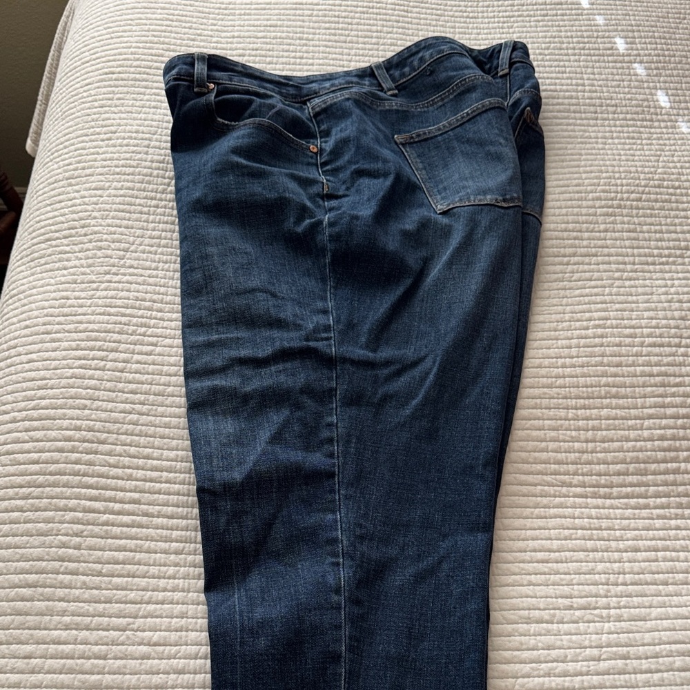 Dark Blue Denim Jeans